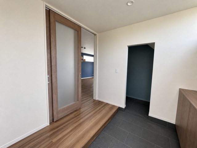 きれいな玄関です