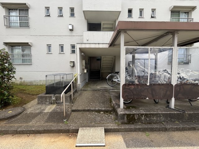 建物の入り口です！