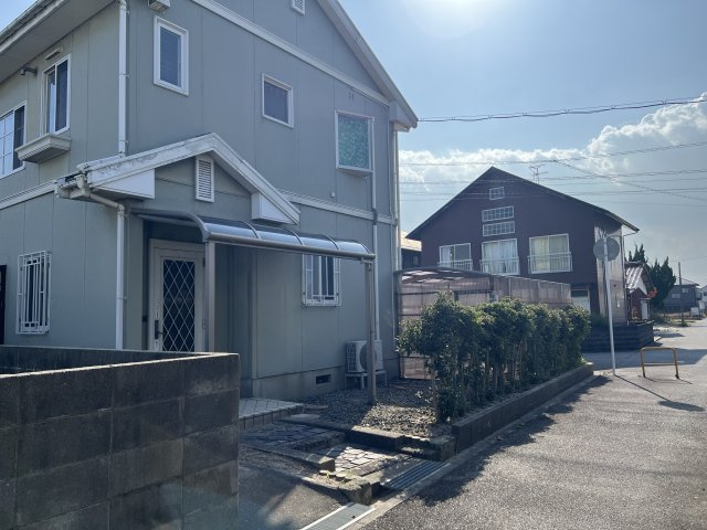 玄関側