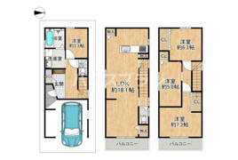 大阪市鶴見区安田三丁目の間取り