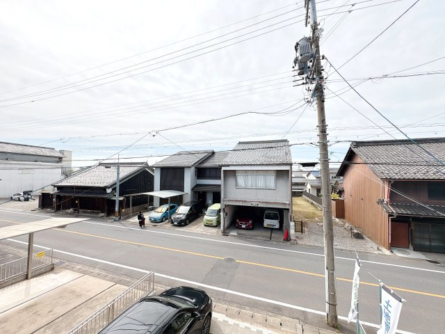 バルコニーからの眺望になります♪