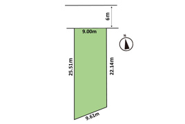 大新島分譲地の間取り