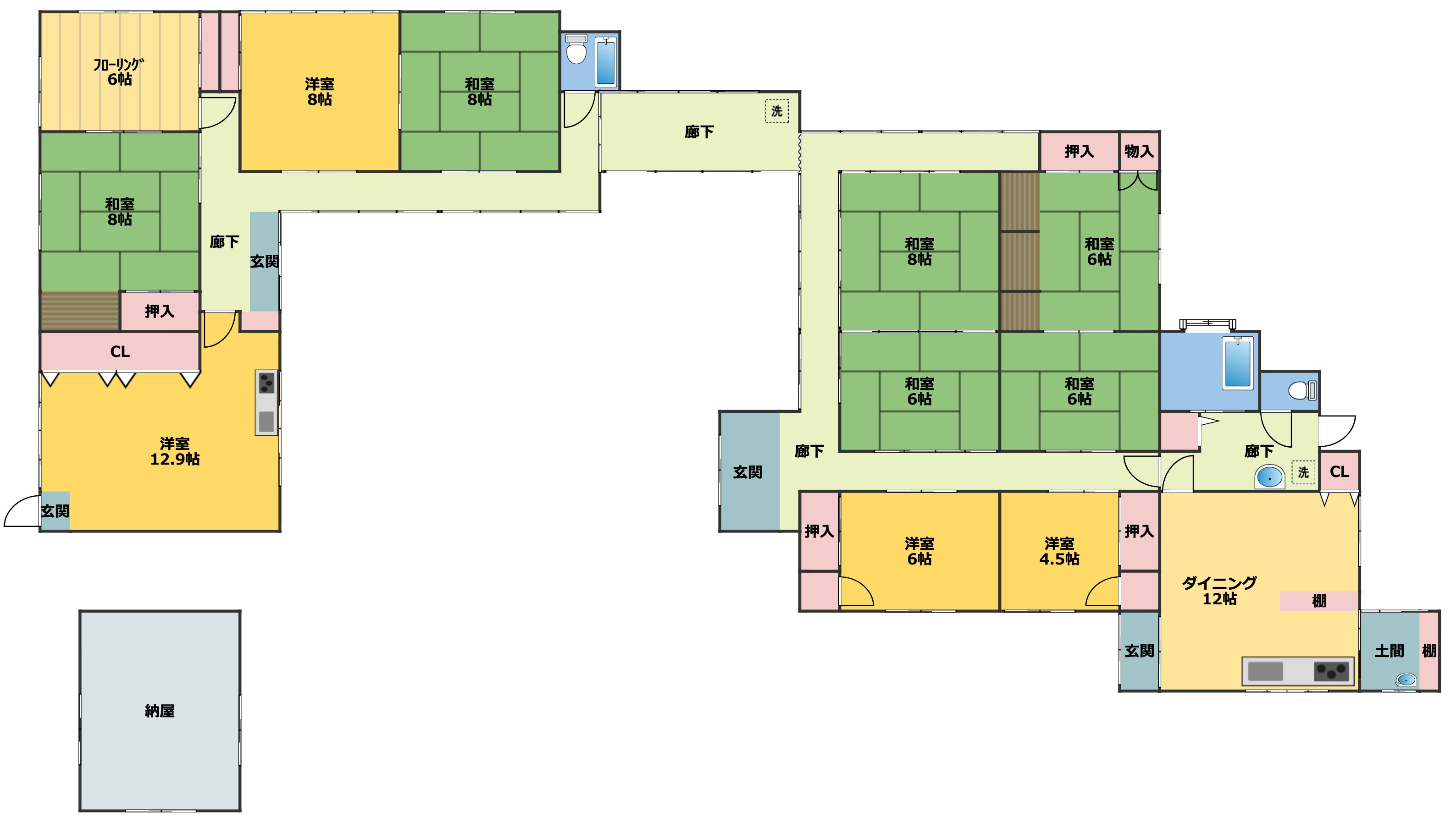 間取り：337000032282