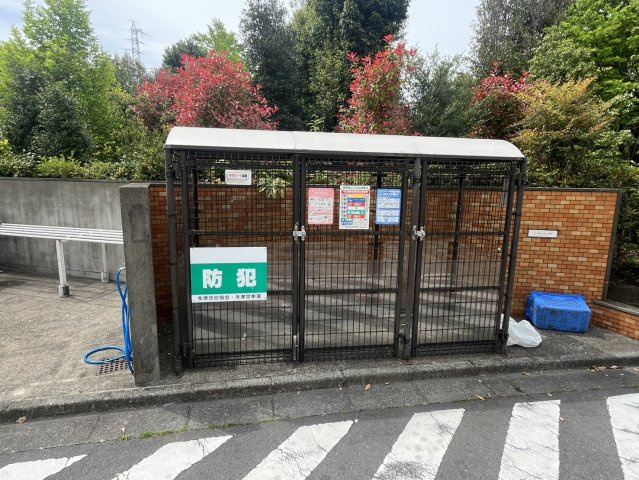 ゴミ置き場です。
