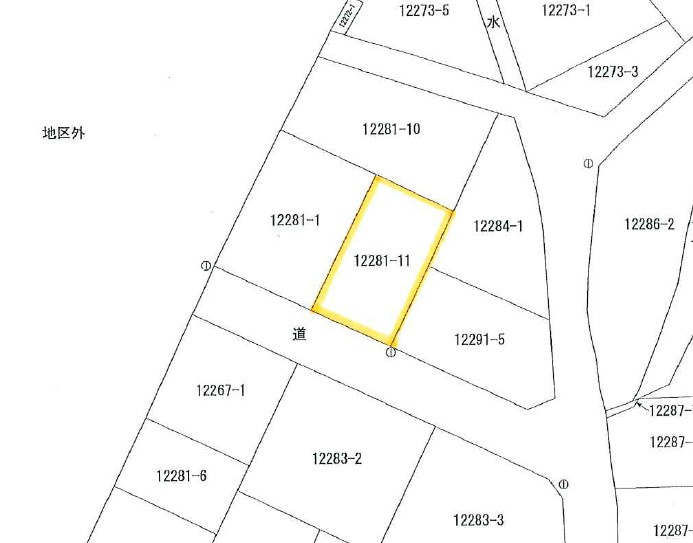 区画図：346000040874