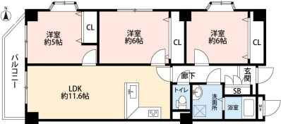 間取り：328000621386