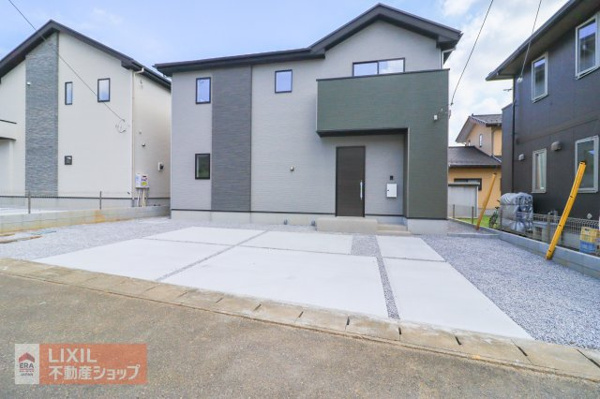 【Erde真岡市下高間木2期 1号棟の駐車場】