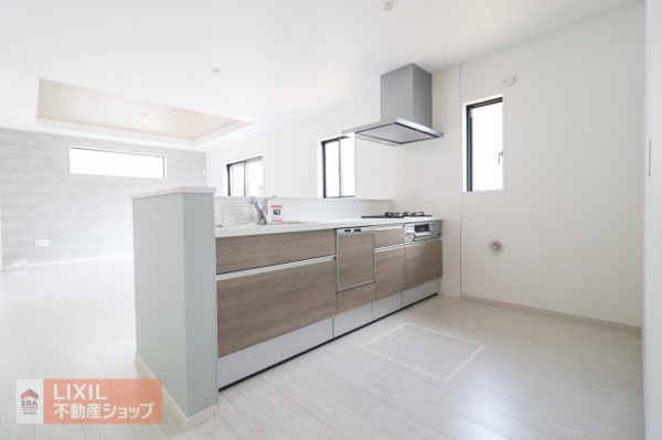 【Erde真岡市下高間木2期 1号棟のキッチン】