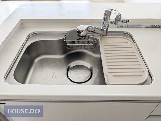 使いやすい大型シンク。