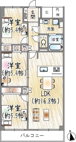 間取り：327002162462