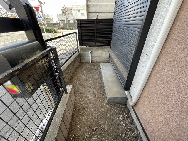 庭付きで、住空間をより効率よく使えます