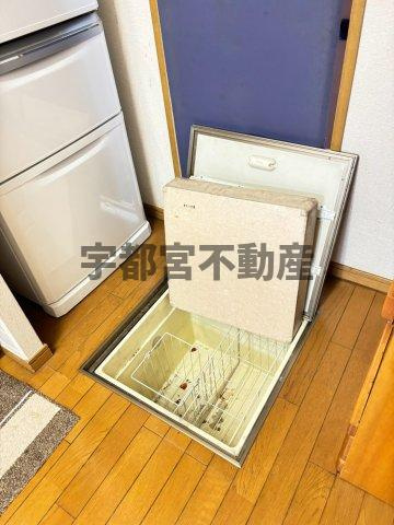 【収納】現地写真：床下収納