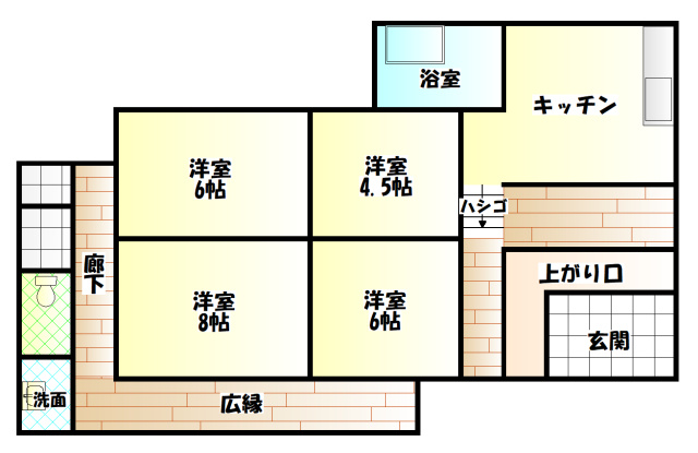 間取り：309000088499