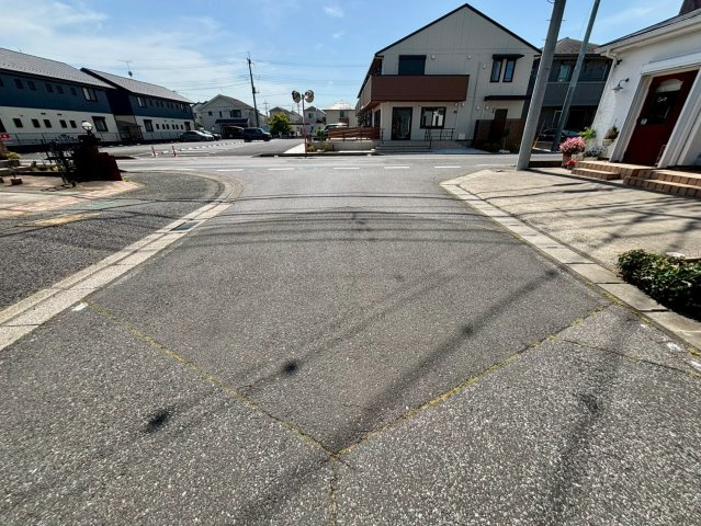 前面道路になります！