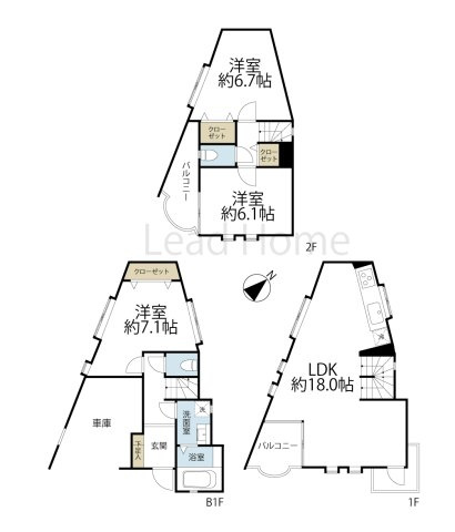 間取り：313004917277