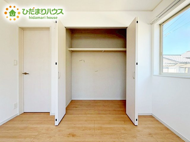 居室にゆとりが持てる大収納クローゼット付き♪