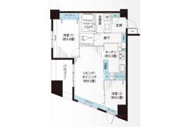 ダイナシティ雷門の間取り