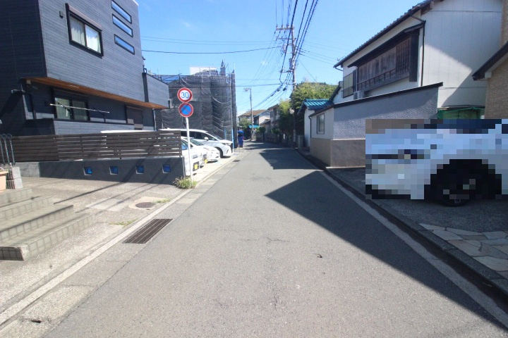 閑静な住宅街です。