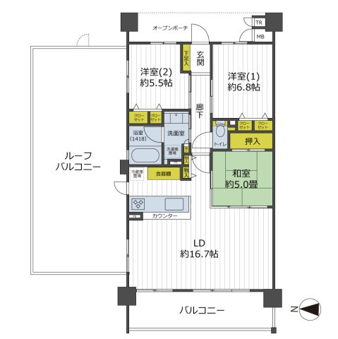 間取り：326000240265