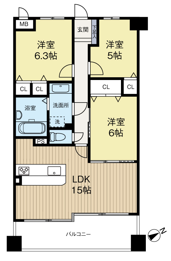 間取り：328000623115