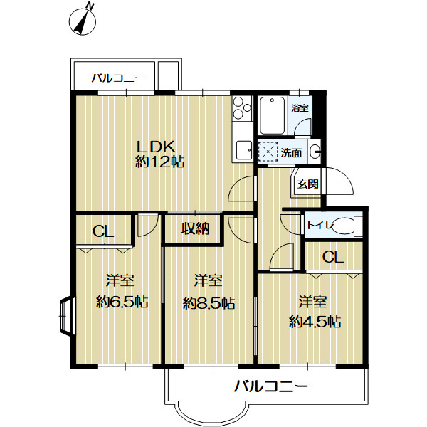 間取り：328000653995