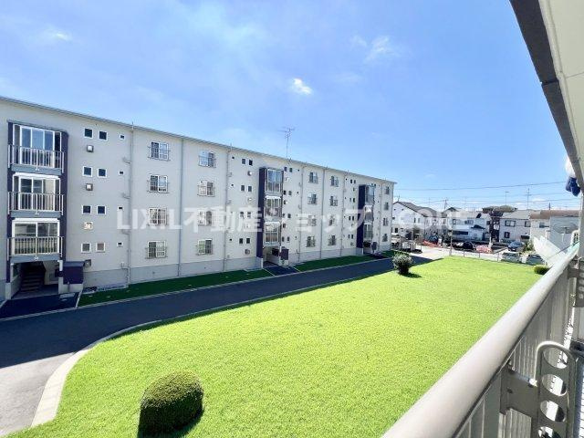 開放感があり、遮るものもなく気持ちのいい景色が広がります。
