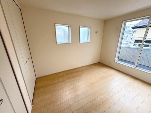 全居室収納付きで、お部屋がすっきり片付きます。