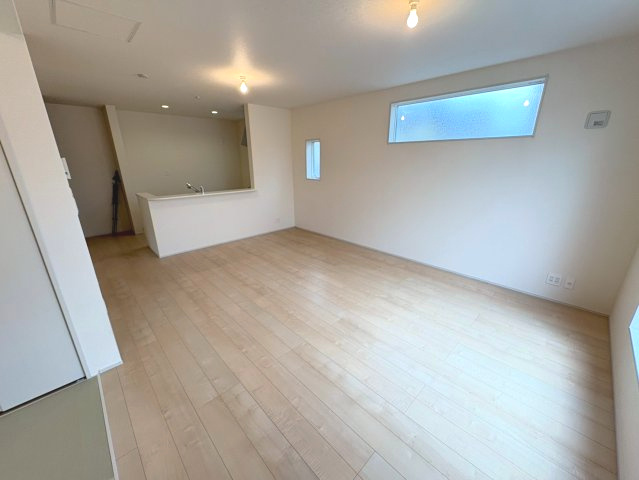 視線が気になりにくく、採光も取りやすい2階リビング。