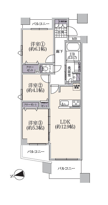 間取り：314002797604