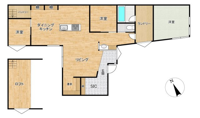 間取り：333000053054