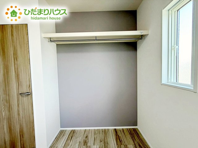 居室にゆとりが持てる大収納クローゼット付き♪