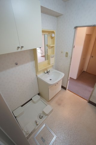 朝の身支度には欠かせない独立洗面化粧台