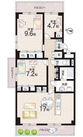 間取り：327002247077