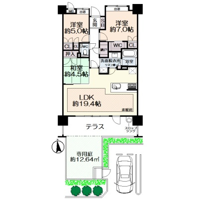 間取図　※現況を優先とします