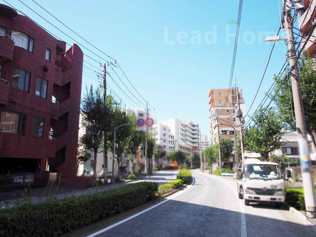 前面道路