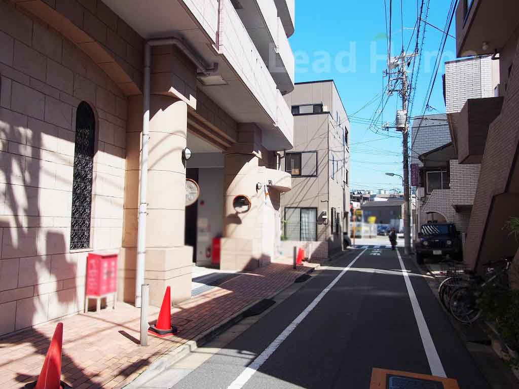 前面道路
