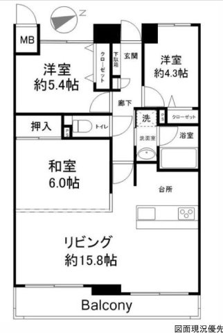 間取り：334000245728