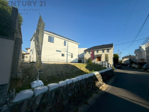 【豊中市上野西2丁目売り土地の外観】