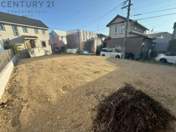 【豊中市上野西2丁目売り土地の外観】