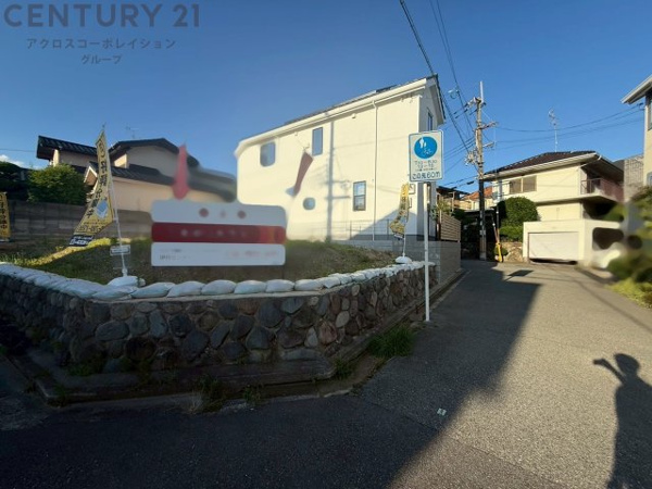 【豊中市上野西2丁目売り土地の外観】