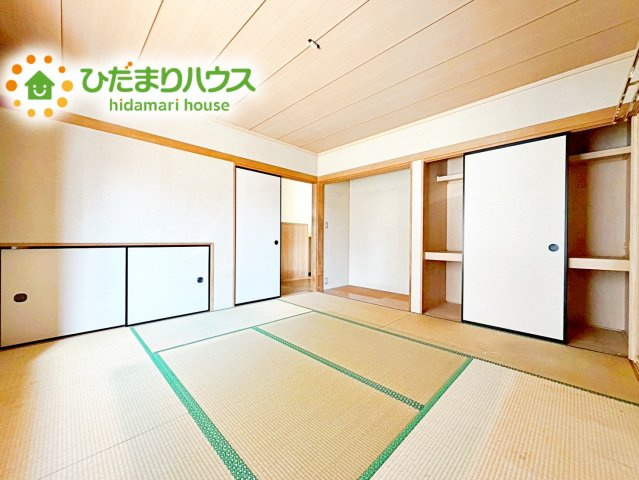 赤ちゃんスペースや客間など、多彩な用途で使用できる和室☆