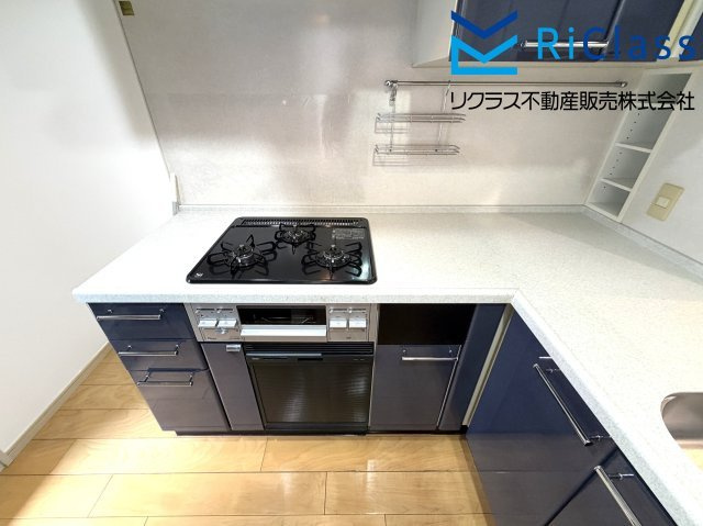 新調のガスコンロです