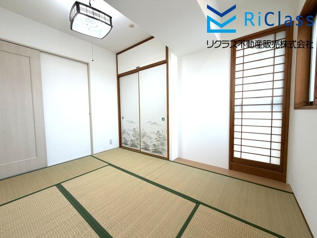明るい和室です