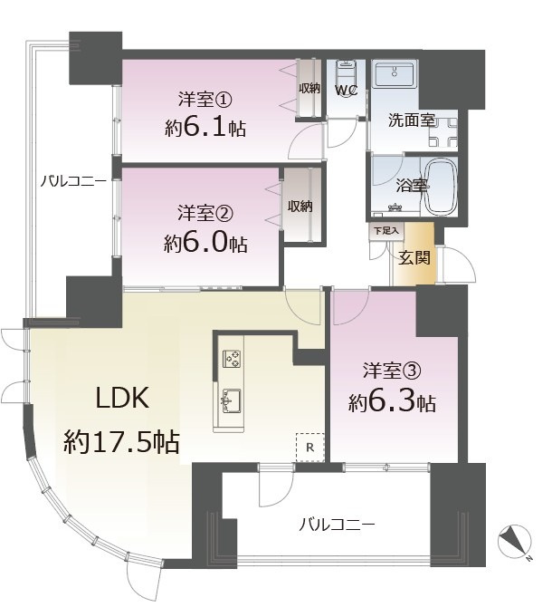 間取り：304000350853