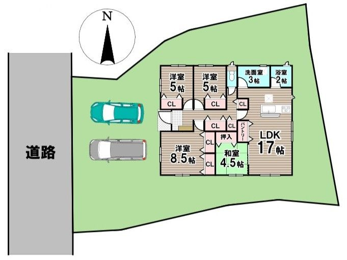 建築イメージの一例としての参考プランです！