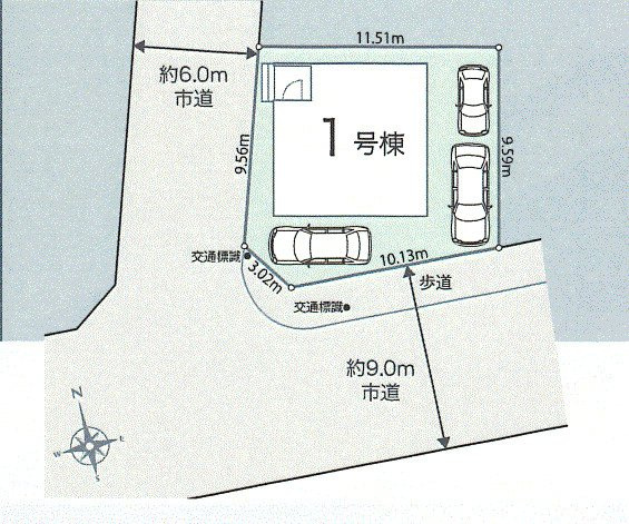 区画図