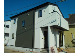 川越市山田　3SLDK カースペース2台付き　新築戸建の外観