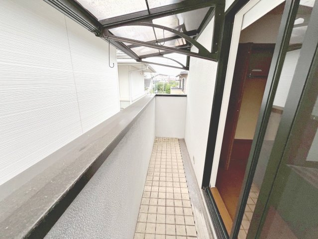 広々としたバルコニーです