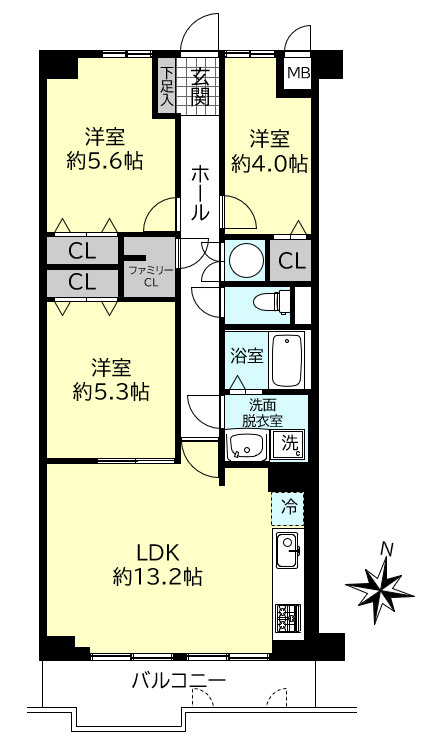 間取り：328000670335