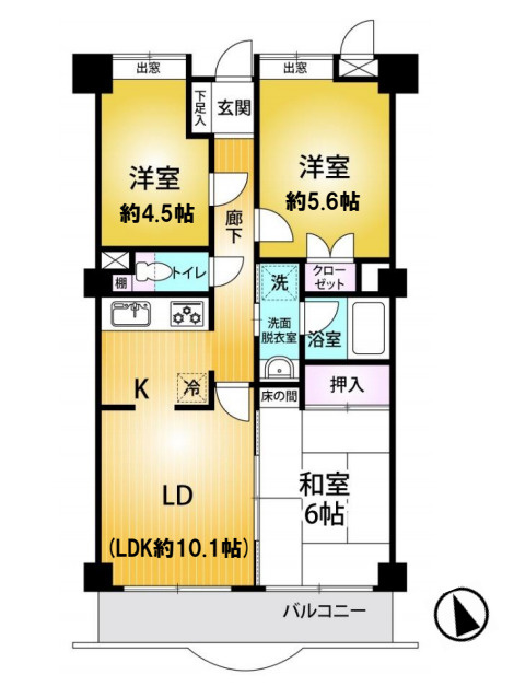間取り：311002401736